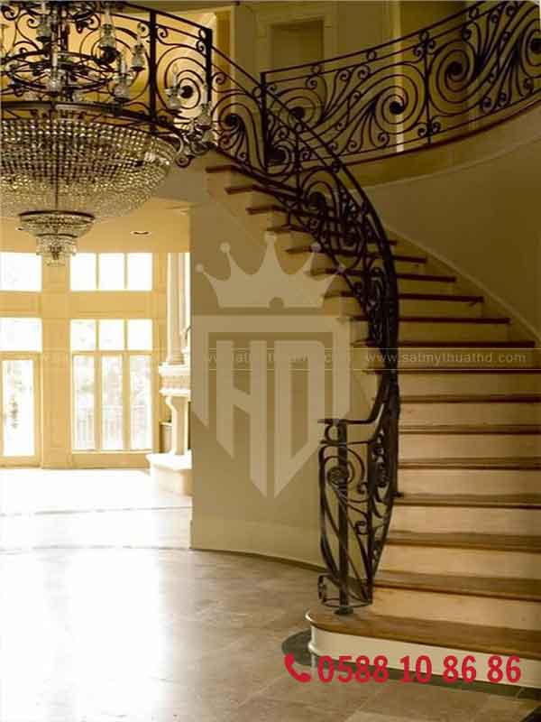 Cầu thang sắt tương lai