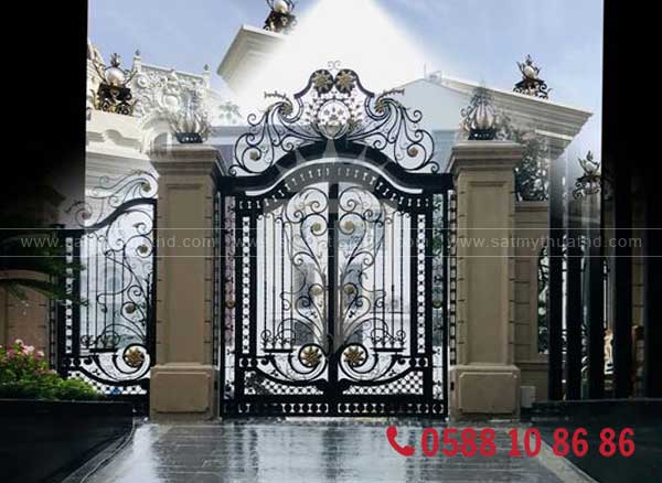Cửa sắt cổ điển cho biệt thự