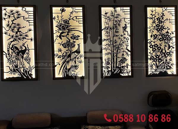 Cửa sổ sắt mỹ thuật phong thủy cân đối