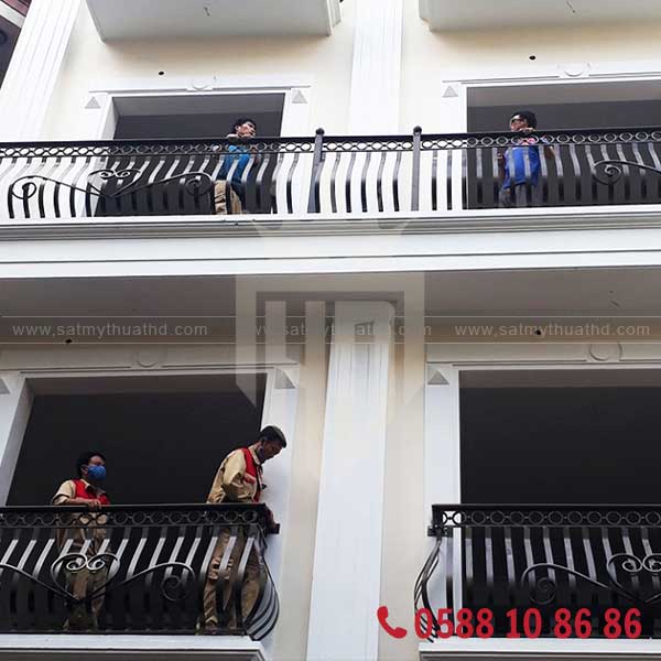 Gia công lan can sắt mỹ thuật với công nghệ hiện đại