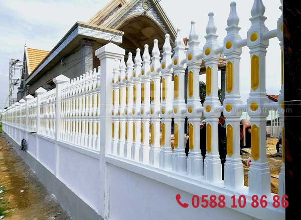 Hàng rào bê tông ly tâm chống thấm nước