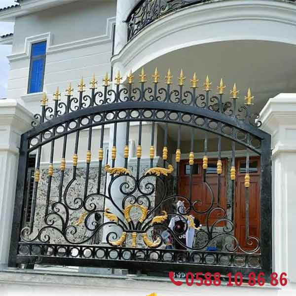 Hàng rào sắt mỹ thuật phong cách cổ điển
