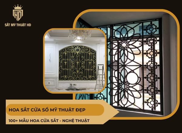 Hoa sắt cửa sổ đẹp