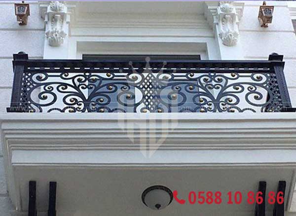 Lan can sắt mỹ thuật CNC với hoa văn nghệ thuật
