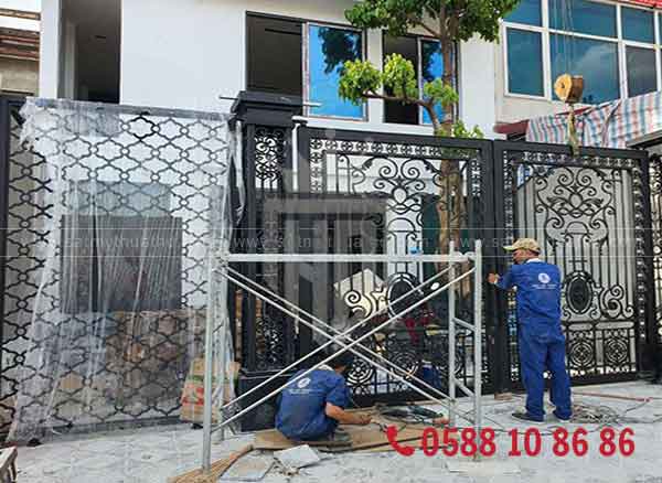 Thi công cửa sắt chuyên nghiệp