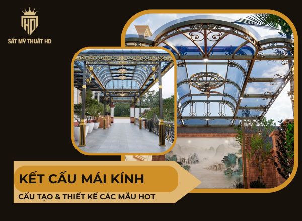 Kết cấu mái kính
