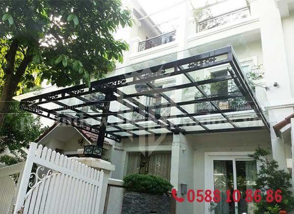 Độ dốc mái kính tiêu chuẩn