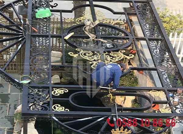 Đơn vị thi công mái kính khung thép uy tín Sắt Mỹ Thuật HD