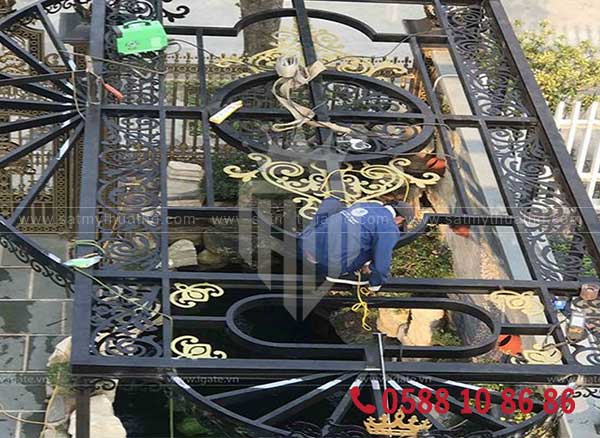 Đơn vị thi công mái kính màu Hà Nội