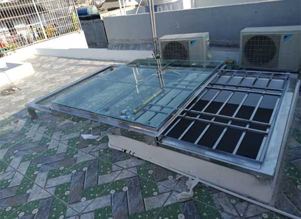 Động cơ motor mái kính tự động