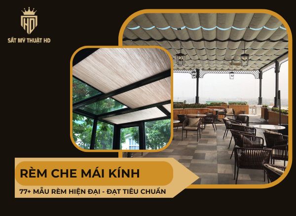 Rèm che mái kính