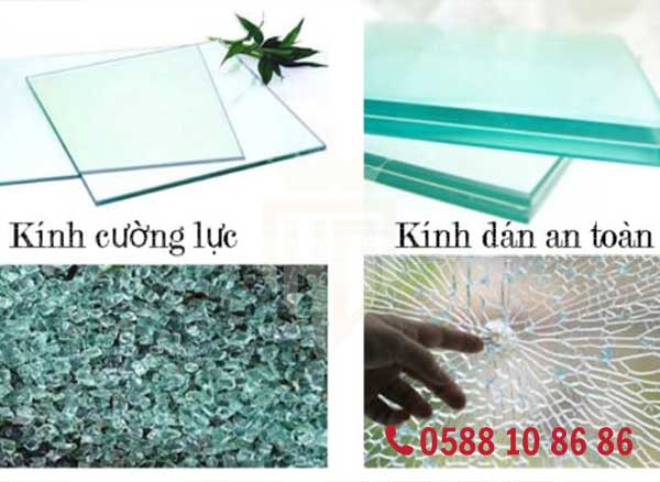 So sánh kính dán và kính cường lực