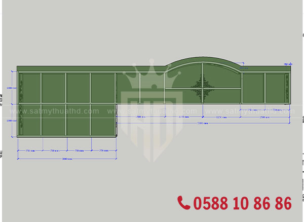 Ưu điểm bản vẽ mái kính cường lực