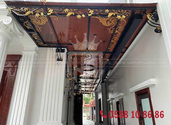 Mái kính cường lực chống nóng tia UV